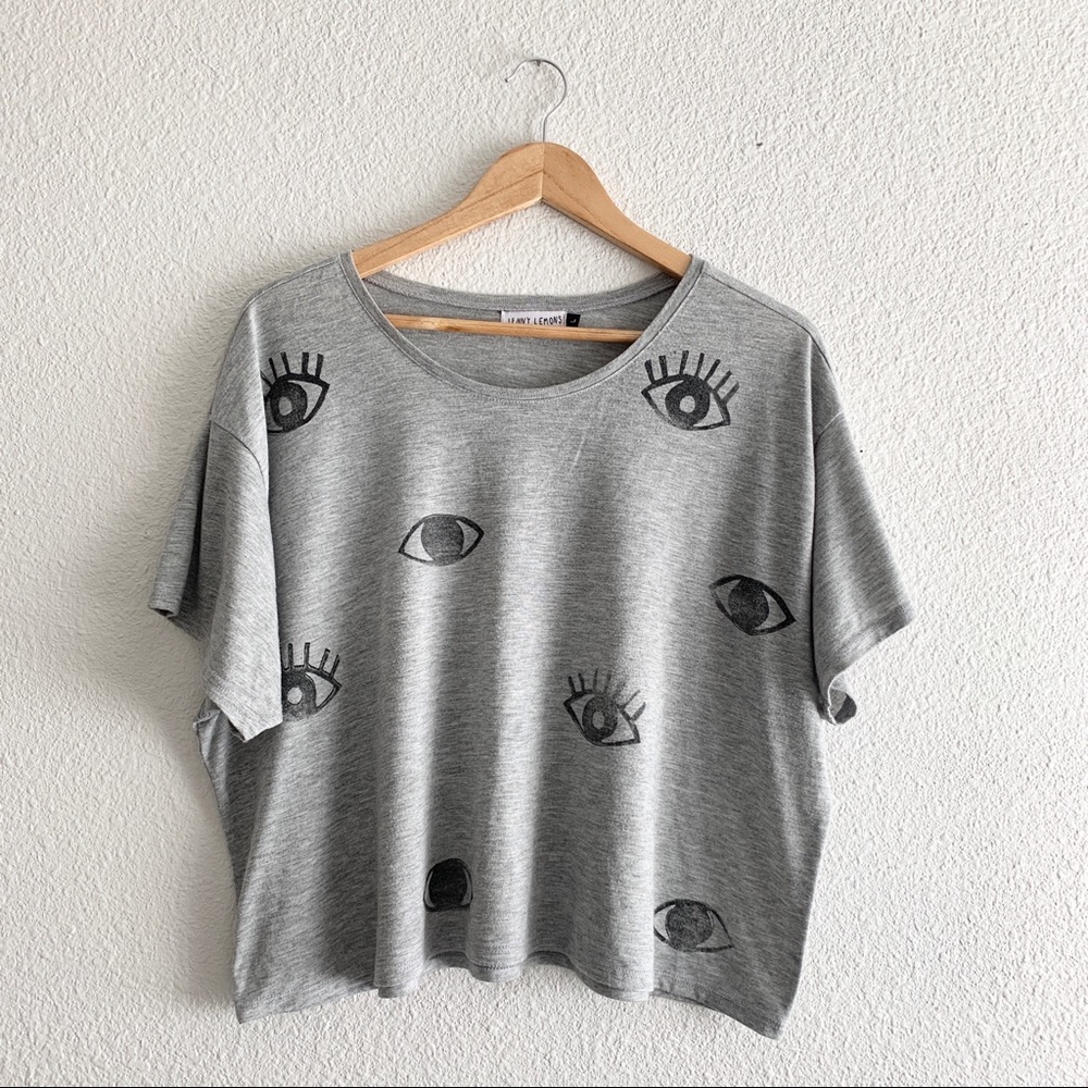Cropped Tee by Local Artist Jenny Lemons